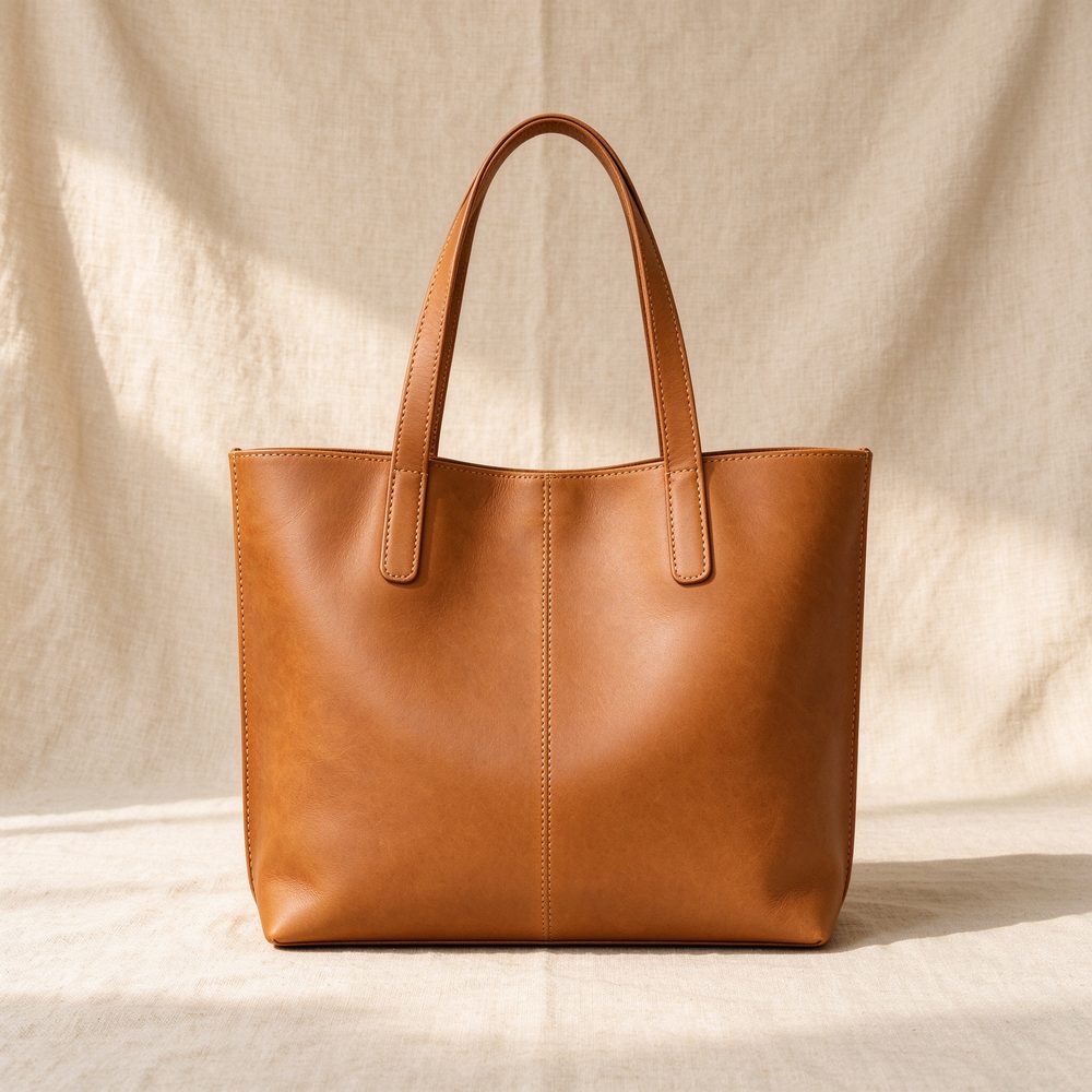 Caramel Tote leather bag